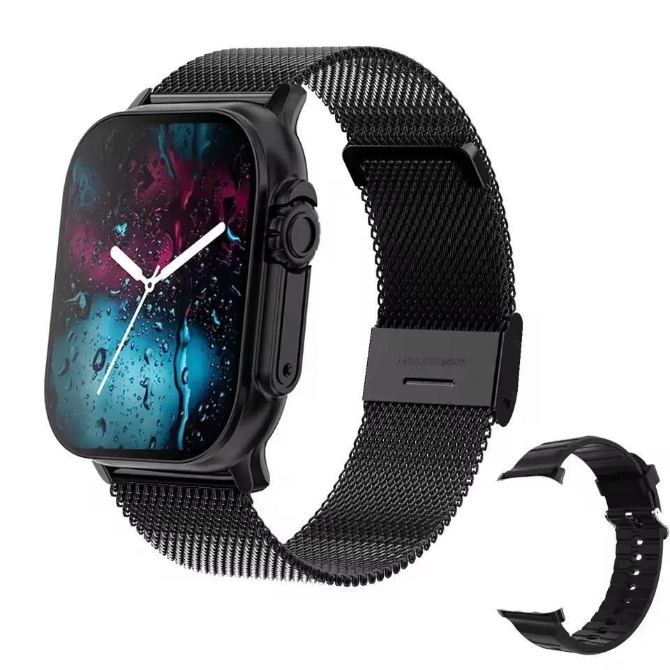 T900 Ultra 2 Watch Smartwatch Ultra Gen 2 IWO Watch NFC Bluetooth-Anruf Herzfrequenz Wasserdicht 2,2 Zoll Kabellose Fitnessuhr