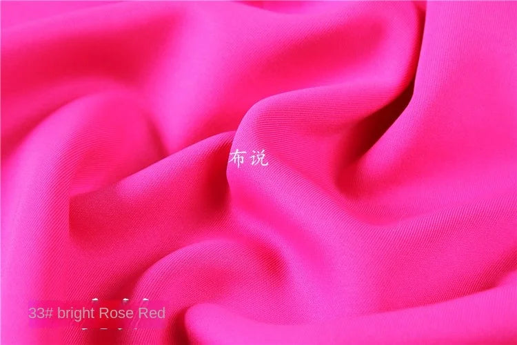 Space Cotton Fabric Thin Clothing Designer Four Sided Elastic Wholesale Cloth Diy Sewing Polyester Spandex Material
