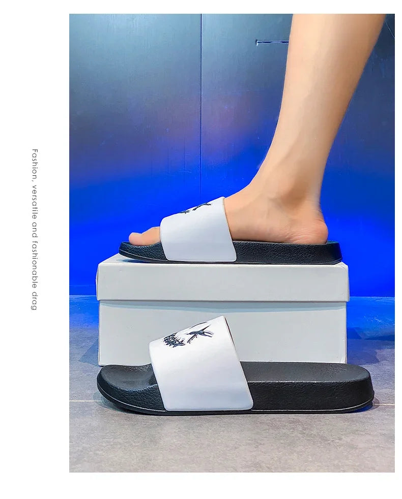 Chaussures Homme Plips Plops Claquettes Douces Antidérapantes Pantoufles Intérieur Extérieur EVA Sandales de Plage de Jardin Grandes Tailles 47 48