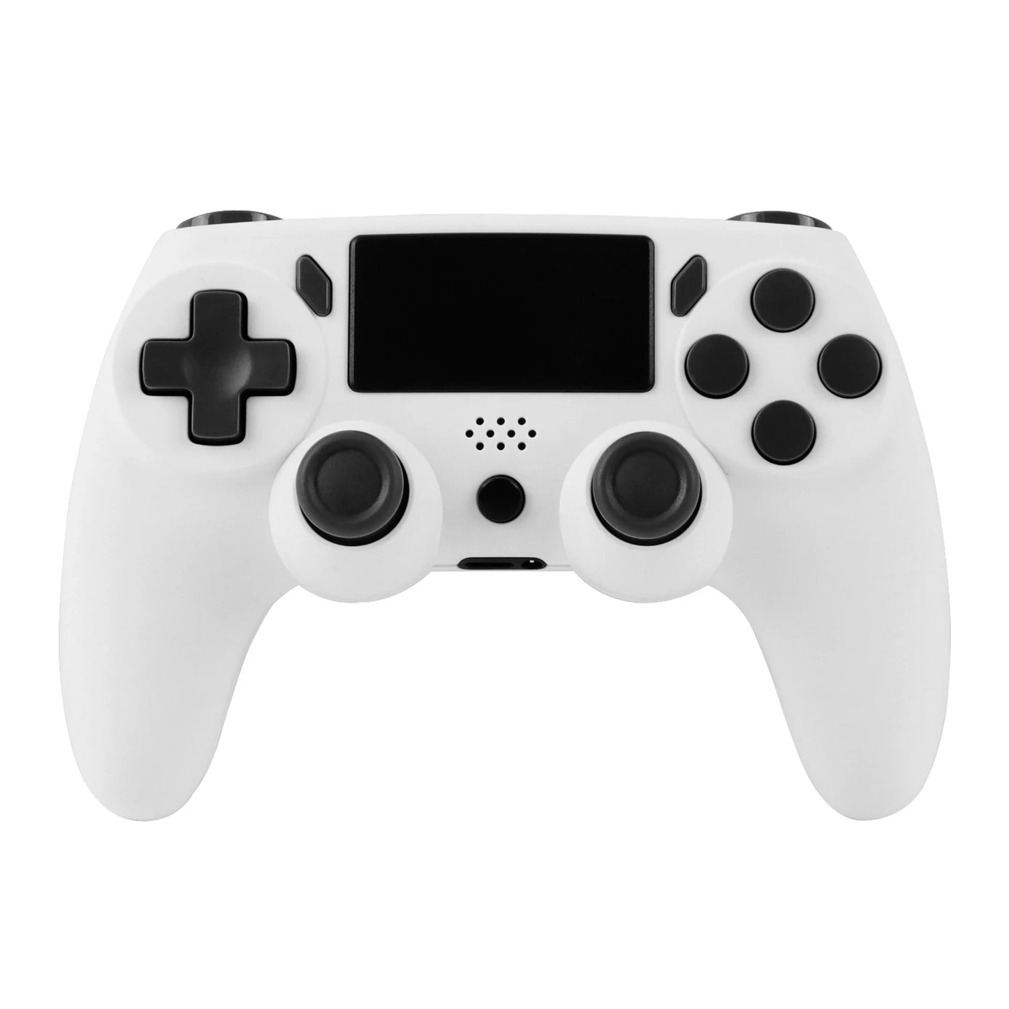GAMINJA Kabelloses Gamepad mit 6-Achsen-Gyroskop, PC-Joystick, Touchpad, Dual-Vibration für PS4, PS3, PC, Multifunktions-Controller