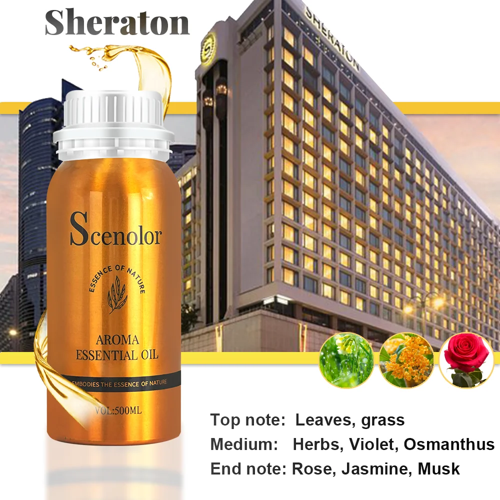 500ML Hotel Room Fragrance Diffuser for Home Air Freshener Scenting Device Air Purifier Humidifier Car Essential Oil Refil