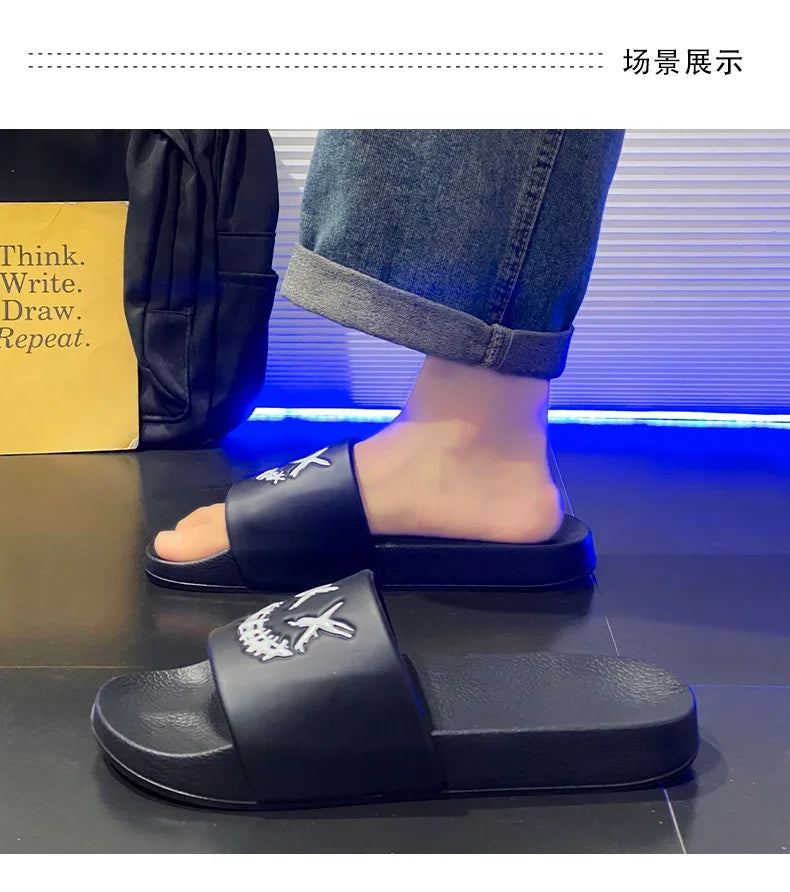 Chaussures Homme Plips Plops Claquettes Douces Antidérapantes Pantoufles Intérieur Extérieur EVA Sandales de Plage de Jardin Grandes Tailles 47 48