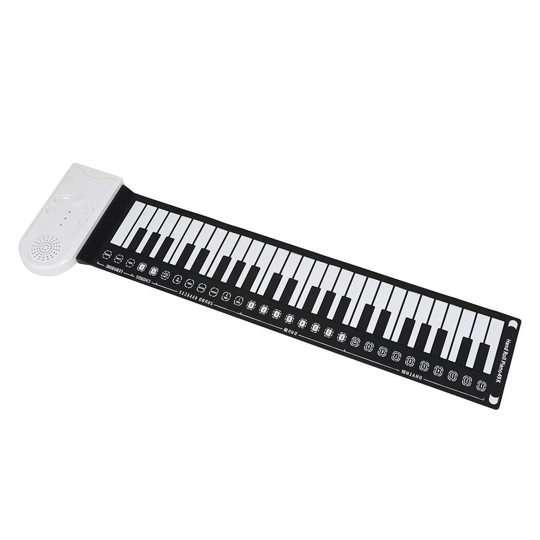 IRIN 49-Tasten Hand Roll Up Piano Silikon Tragbare Tastatur Musikinstrument für Bildung Faltbares Anfänger E-Piano