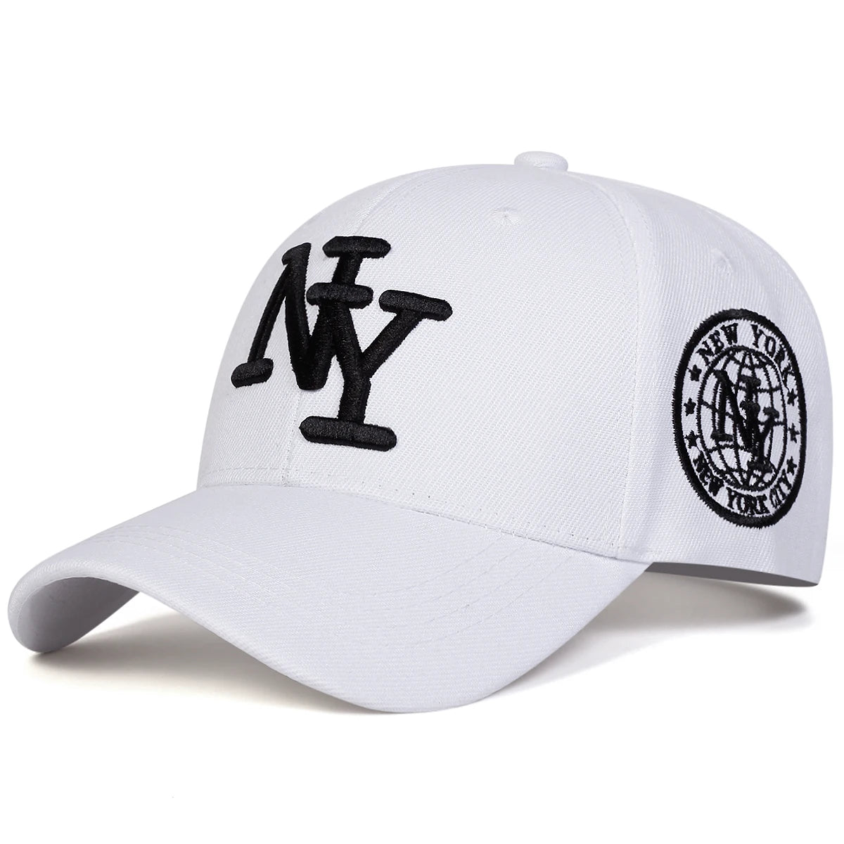 Unisex NY Buchstaben Stickerei Baseball Caps Frühling Herbst Outdoor Verstellbare Freizeit Hüte Sonnenschutz Hut Sportmütze