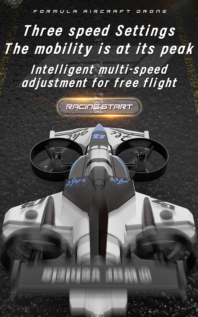 Neues ferngesteuertes Flugauto, Land- und Luft-Dual-Modus-Quadrocopter, Stunt-Drift-Auto, Weihnachtsgeschenk für Jungen