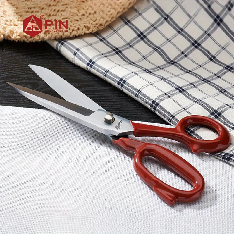 PIN Ultra Sharp Stoffschere 8" 10" 12", robuste Edelstahlschere für Nähen, Leder & allgemeine Schneidearbeiten
