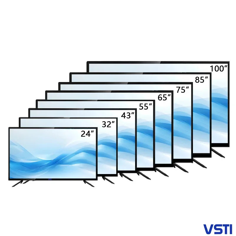 65 Zoll MiniLED OLED QLED 4K HD Fernseher 32 43 50 65 75 85 100 Zoll 4K Smart TV für Hotels und tragbaren Einsatz