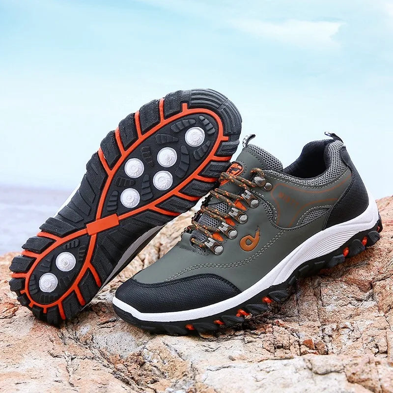 Chaussures de Randonnée pour Homme Camping Course Marche Jogging Baskets Bottes Imperméables Antidérapantes Chaussures de Sport Zapatos Hombre