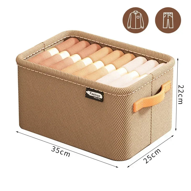 Verdicken Kleidung Organizer Hosen Pullover Aufbewahrungsschränke Schubladen Organizer Jeans Aufbewahrungsbox Kleiderschrank Kleidung Aufbewahrungsorganisatoren