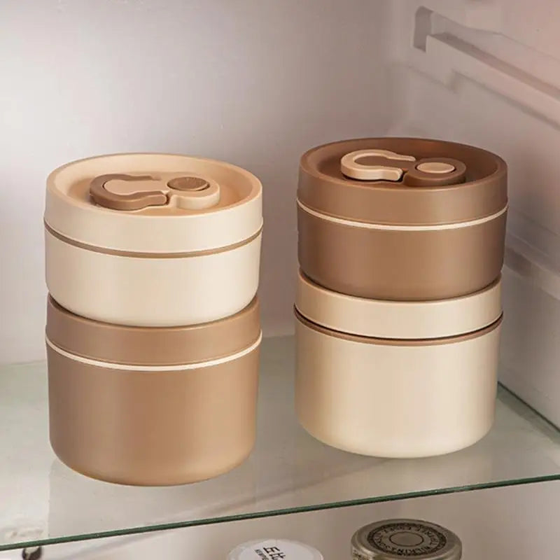350ml/650ml Speisen-Thermobehälter, isolierter Suppenbecher, Thermoskanne, Edelstahl-Lunchbox, Thermobehälter, hält warm für Schulkinder