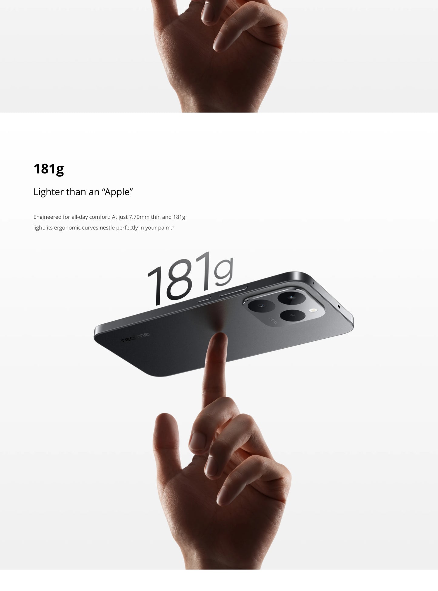 realme 15T 5G Smartphone NFC Dimensity 6400 Max Chipsatz Zwei 50MP Kameras 6.57" 120Hz AMOLED Display 7000mAh Akku 60W Ladung