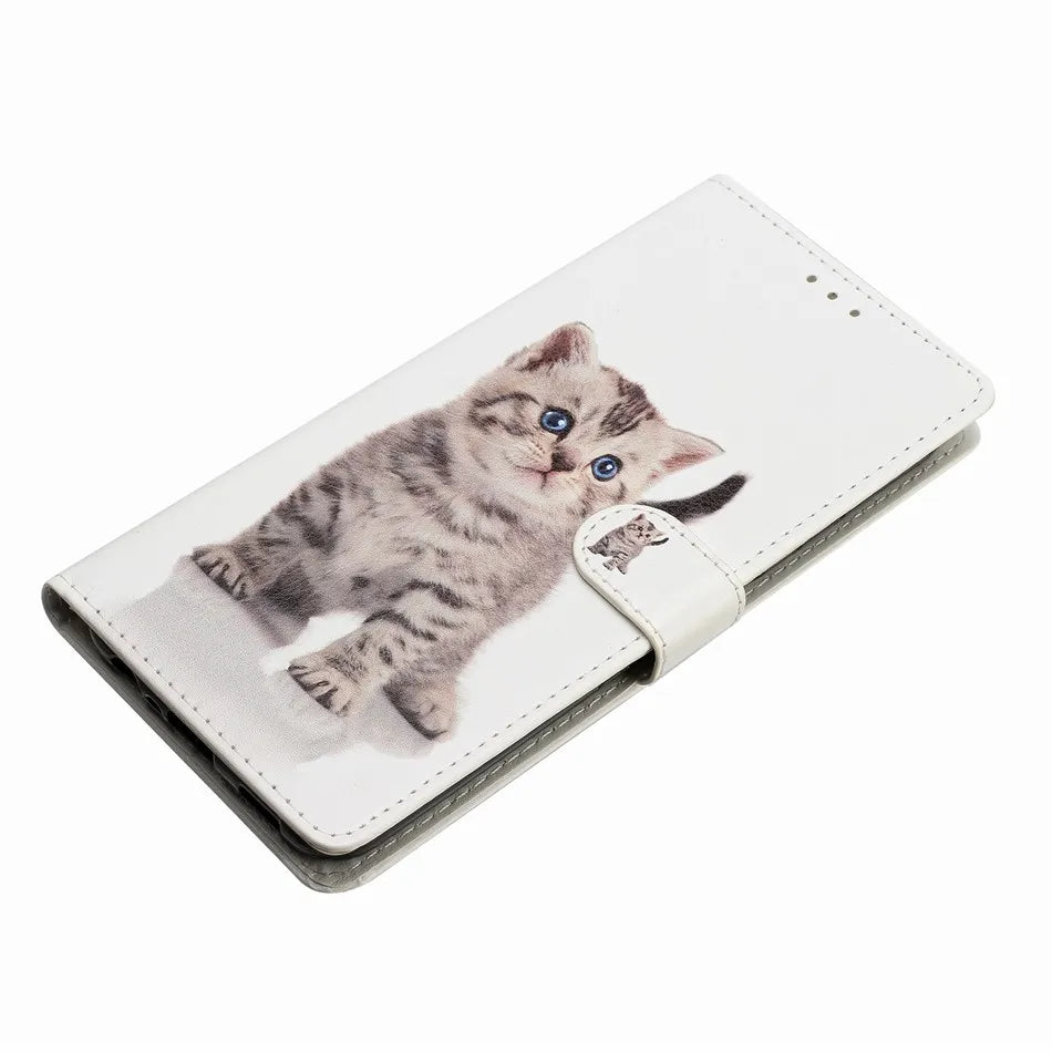Joli étui à fleurs peintes pour Samsung Galaxy A03 A04S A05 A05S A06 A13 A14 A16 A23 A24 A25 A34 A35 A36 A52S A53 A54 A55 5G Coque