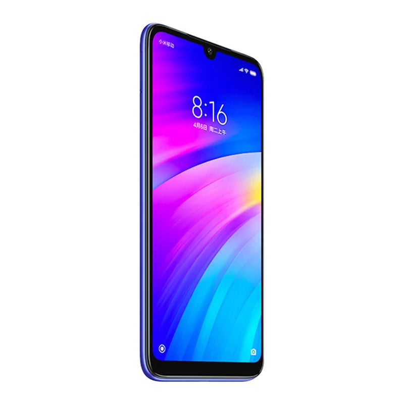 Xiaomi Redmi 7 Handy mit Handyhülle, Dual-SIM-Steckplatz Handy Android Dual-Kamera gebrauchtes Handy