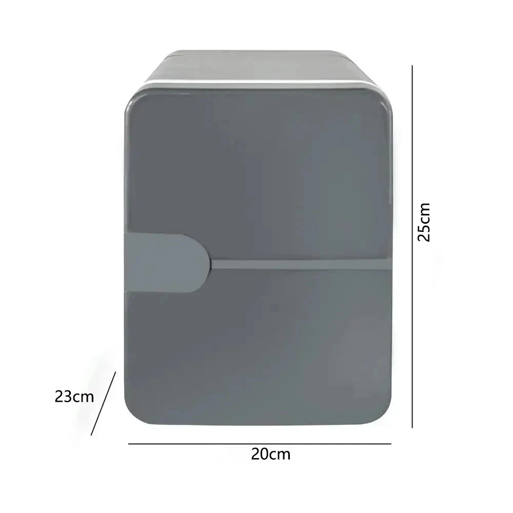 6L Auto Mini Kühlschrank Schönheitskosmetik Maske Make-up Hautpflege Kühlschrank Halbleiter USB Beheizter Kühl-Dormitory-Kühlschrank