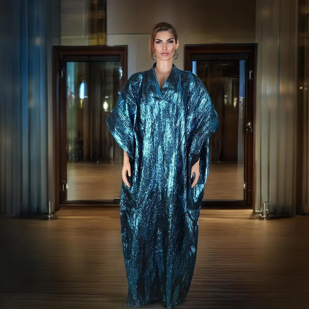 Empfehlen Sie luxuriöse, elegante Damenkleider aus Jacquardstoff, afrikanische Frauen Boubou, gehäkelter Umhang, afrikanische Kleidung