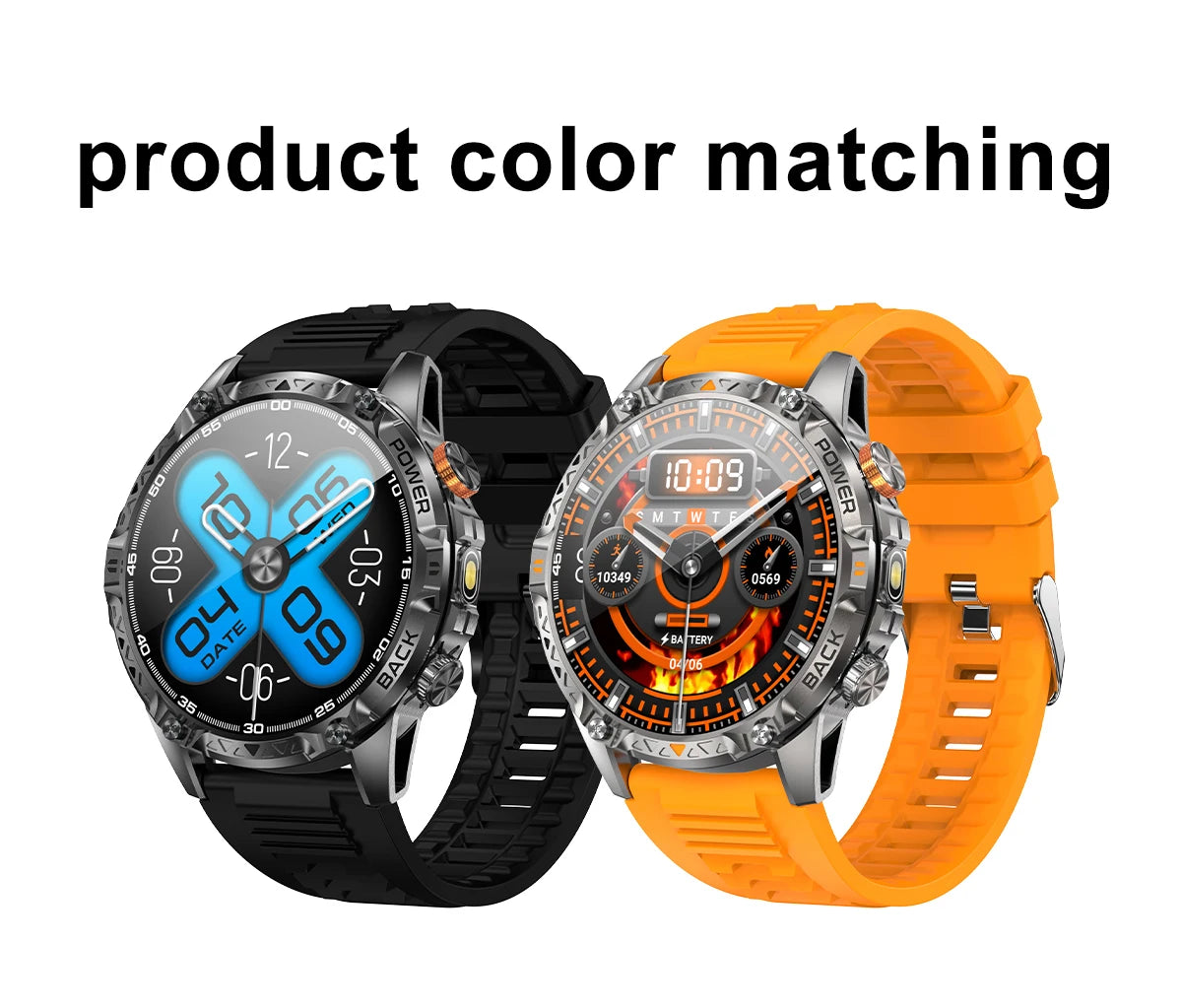 LIGE Nouvelle Montre Intelligente Militaire Hommes 1000mAh Batterie Super Capacité Bracelet Sportif Extérieur Moniteur de Fréquence Cardiaque Montre Connectée Étanche