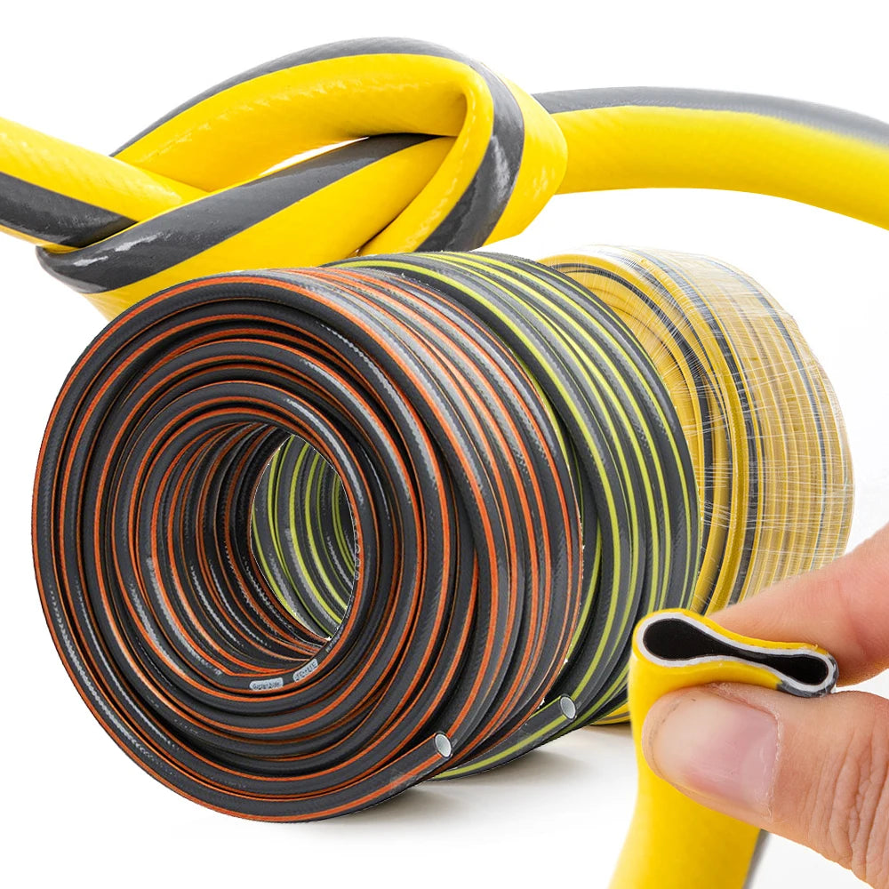 1/2" PVC Watering Hose Three-layer Glue Environmentally Friendly Heat Resistant Durable Garden Watering Flowers Home Car Wash