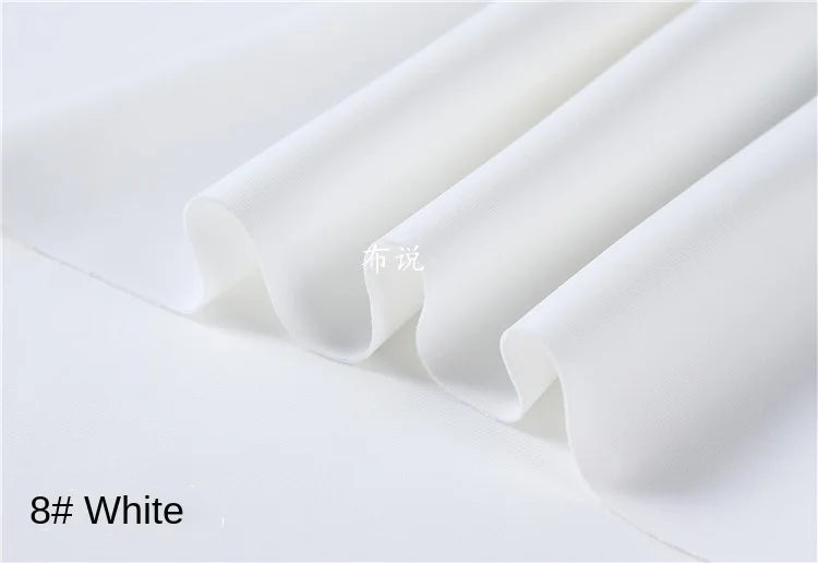 Space Cotton Fabric Thin Clothing Designer Four Sided Elastic Wholesale Cloth Diy Sewing Polyester Spandex Material