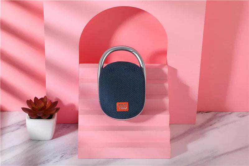Mini enceinte Bluetooth portable, boîte à musique sans fil, petit caisson de basses, basse, PC, TV, radio FM, étanche, Caixa De Som Mp3