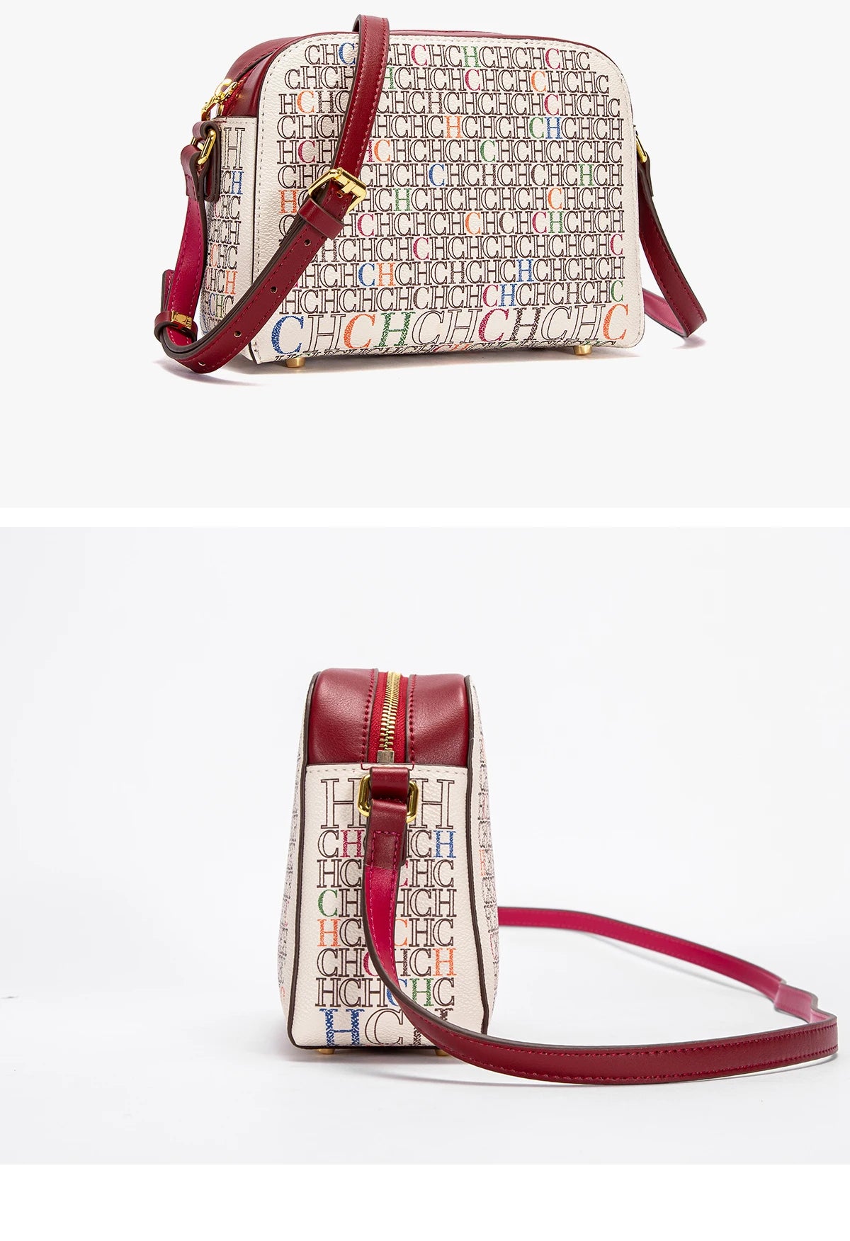 Klassische Luxus-Damenhandtasche Quadratische PVC-bedruckte Umhängetasche Modische Damen-Designer-Damentasche