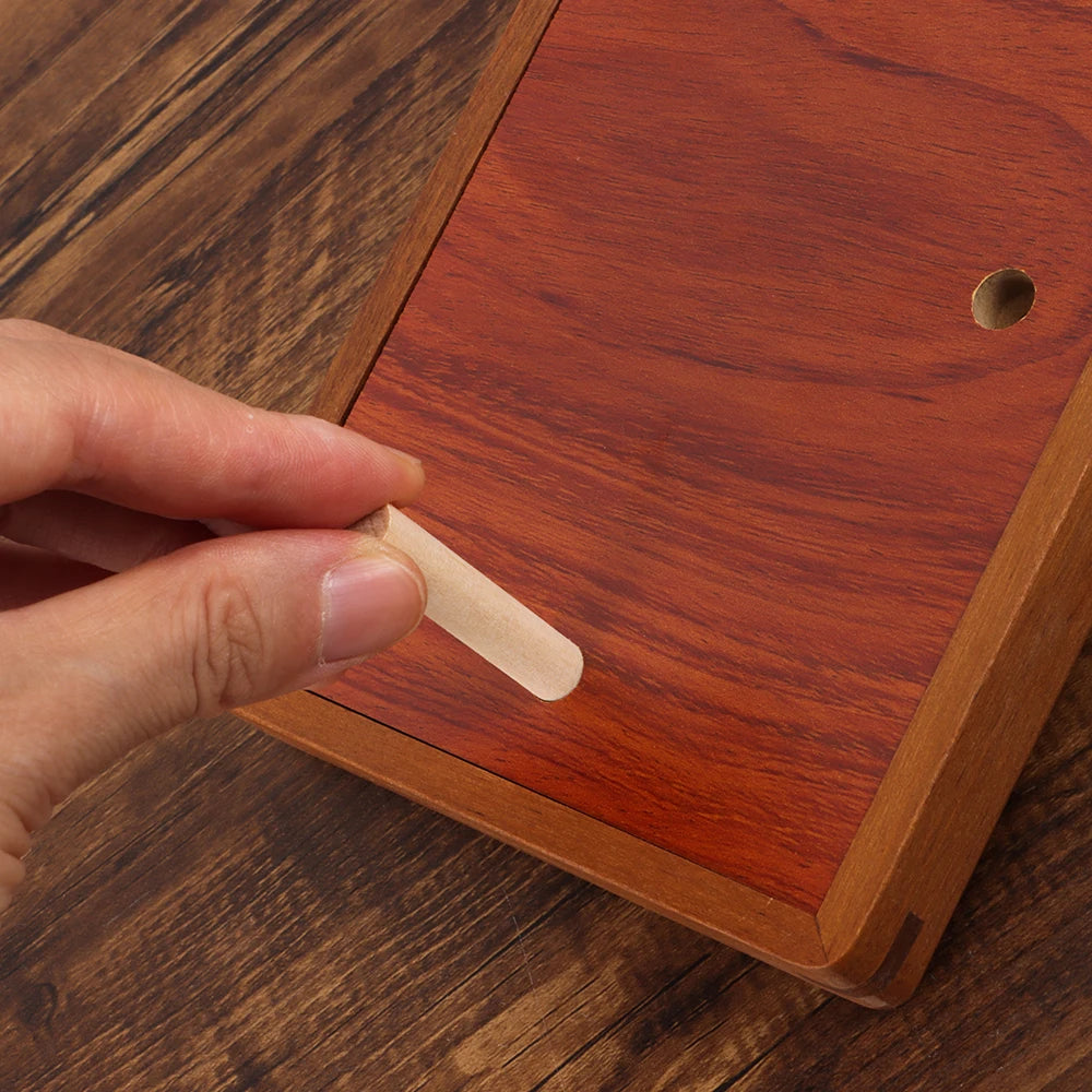 New 6/7/8 Inch Black Walnut Photo Frame Simple Handmade Mortise Tenon Photo Frame Real Wooden Picture Frame