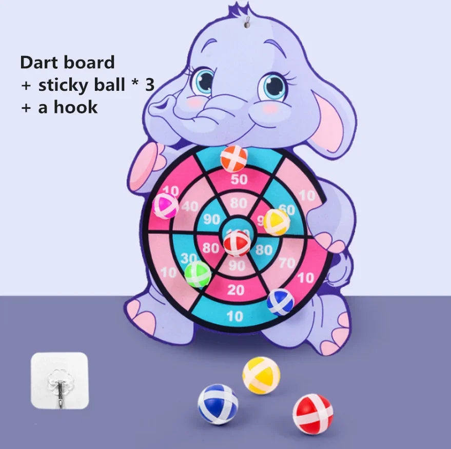 Kit de panier de basket pour enfants, dessin animé, animaux créatifs, support de basket-ball, jeu de sport d'extérieur et d'intérieur pour enfants