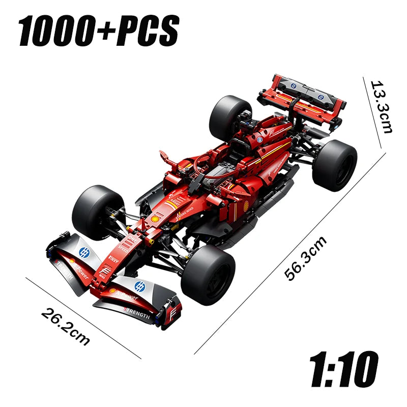 1000+pcs New Technical Racing Car Model Building Blocks Advanced Building Set For Adults Bricks Creative children DIY Toys Gifts