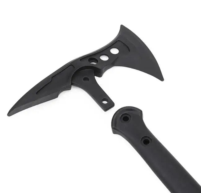 Decoration Training Film Television Props Paintball Hunting TRP Soft Plastic Rubber Knife Axe Dummy Model（plastic material）