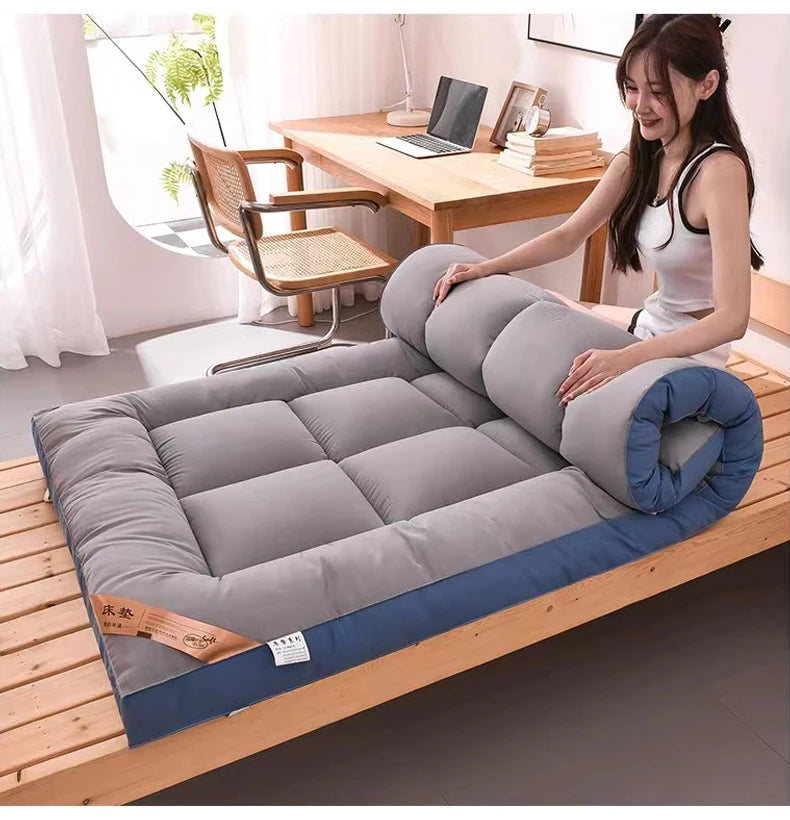 Thicken Warm soft comfortable mattress cushion household double tatami floor mat student dormitory single mattresses