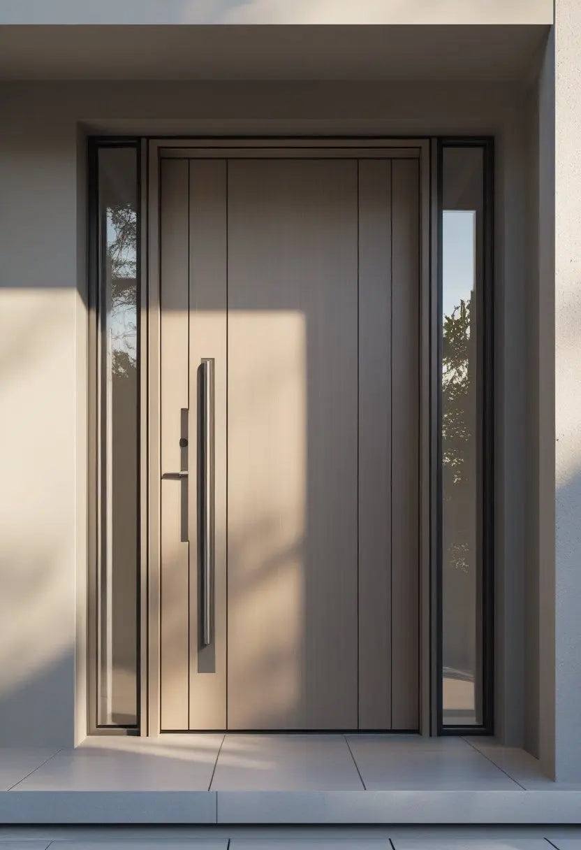 Doors for House Wholesale Metal Anti Theft Security Doors Entrance Main Gate Thermal Break Aluminum Alloy Exterior Front Door