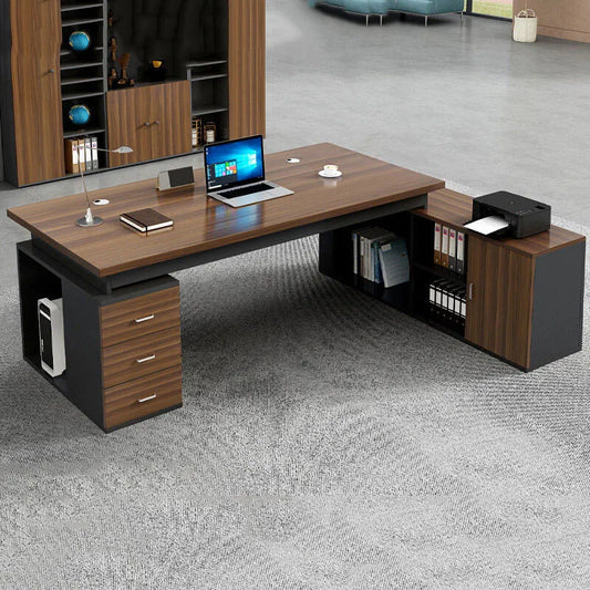 chinese style big size office desk Minimalist design modern aesthetic office desk Universal escritorio oficina home furniture