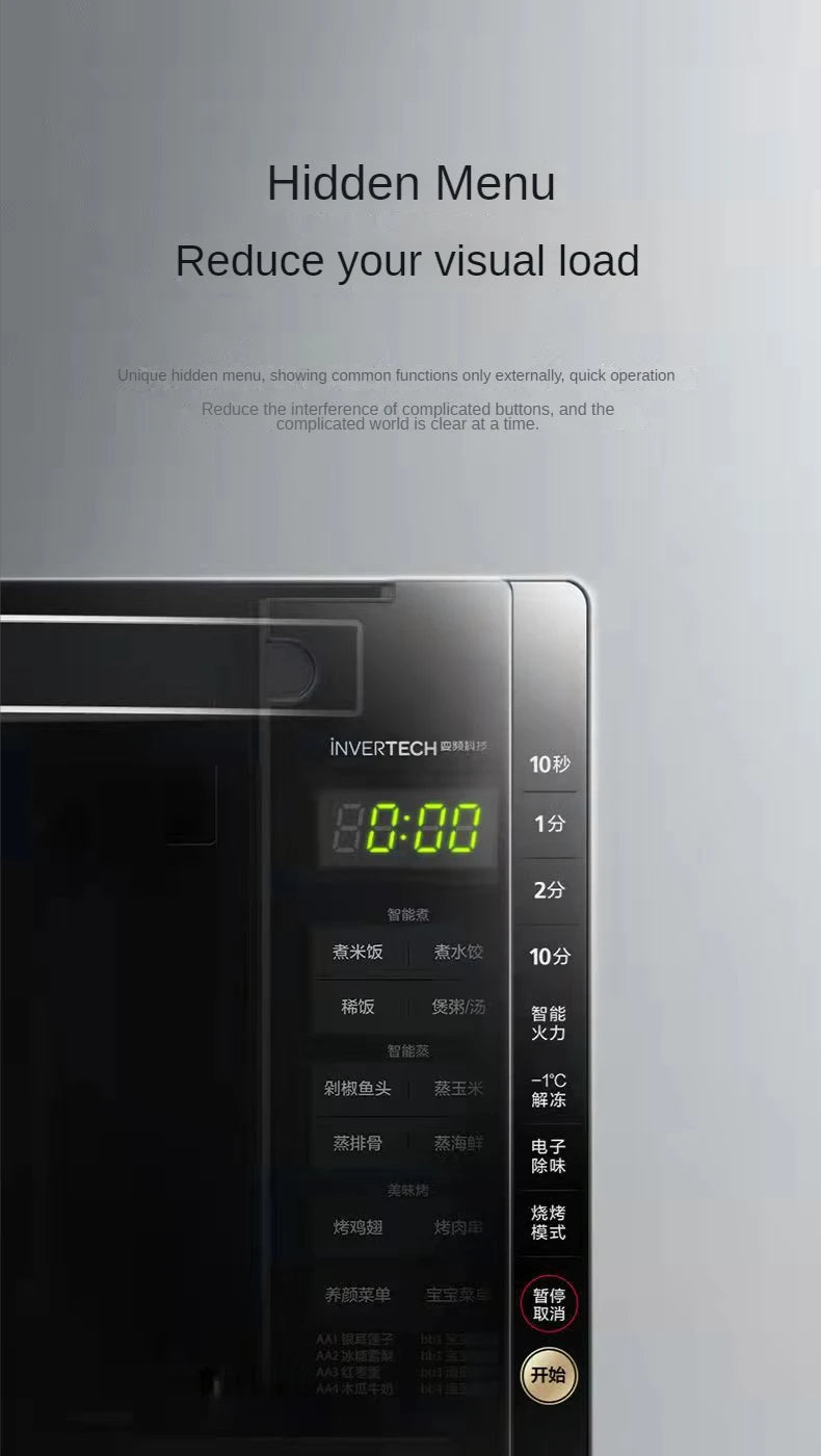 20L Midea M3-208E Mikrowelle Intelligente Mikrowellen Multi-Funktions-Konversionsplatte Mikrodampfbacken Integriert