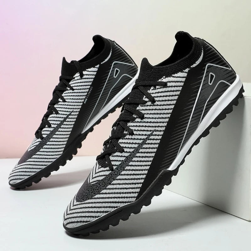 Nouvelles chaussures de football antidérapantes pour terrains de football, bottes d'entraînement, matchs, baskets unisexes de haute qualité pour adolescents, Chuteira De Campo