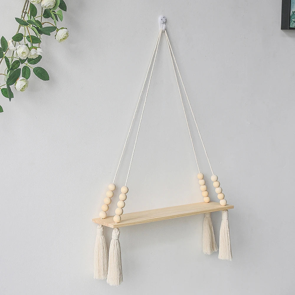 Hölzernes Aufbewahrungsregal Wandregale Pflanzen Wandregal Rustikale Holzregale Schlafzimmer Wohnzimmer Heimdekoration Geschenk