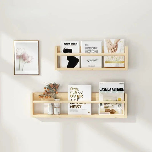 Schwebende Regale für die Wand Kinderzimmer Bücherregal Kinder Bücherregal für Wohnzimmer Schlafzimmer Deko Küche Gewürzregal Badezimmer Aufbewahrungsregal