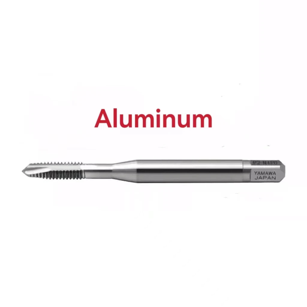 Japanischer YAMAWA Spiralnut-Gewindebohrer UNC 1-64 2-56 3-48 4-40 5-40 6-32 8-32 3I16 10-24 12-24 1I4 5I16 3I8 Maschinenschrauben-Gewindebohrer