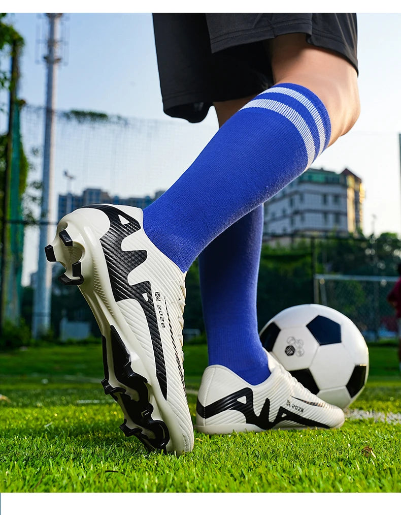Hochwertige Herren Fußballschuhe Society Ultraleichte Turf Fußballschuhe Kinder Sneakers Trainingsfußballschuhe Chuteira Campo 32-46