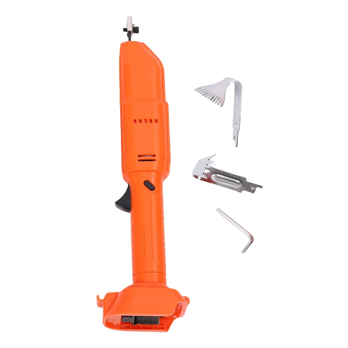 Cordless Mini Hoe Ergonomic Handle Electric Gardening Hoe 4 and 11 Teeth Head Trigger Key Start  for Greenhouse Digging