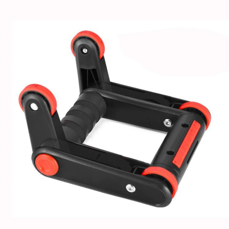 Roulette abdominale pliable pour hommes, rouleau abdominal pour femmes, support de pompes pour la maison, support de pompes