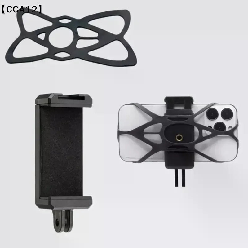 Support de téléphone pour casque, vidéo à la première personne, serre-tête pour téléphone, smartphone, caméra d'action