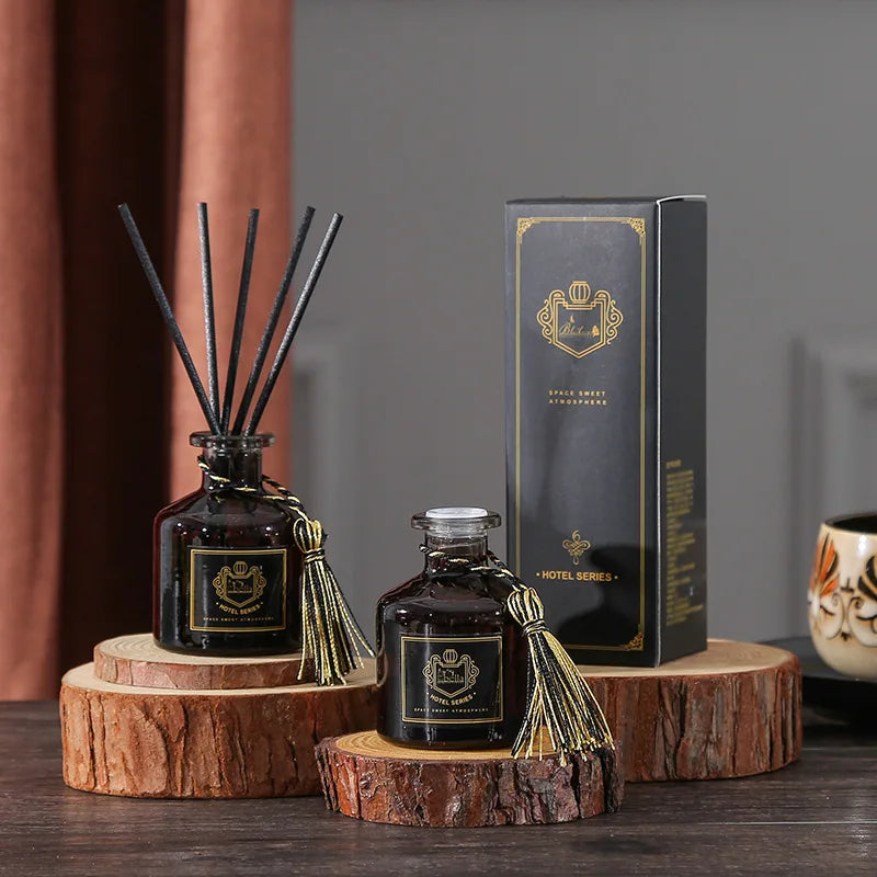 50ml Reed-Diffusor-Sets, guter Raumduft, Lufterfrischer fürs Schlafzimmer, langanhaltender Duft, europäischer Parfümstil Lavendelrose