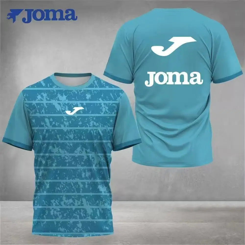 Homer T-shirt de sport extérieur ras du cou imprimé 3D, maillot d'entraînement complet, T-shirt à manches courtes pour hommes et femmes de badminton.