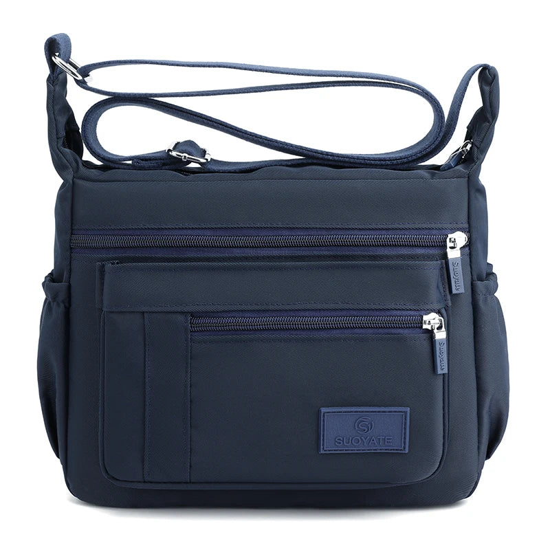 Modische Schulter-Umhängetasche für Damen, Kuriertasche, wasserdichtes Nylon, Damenhandtasche