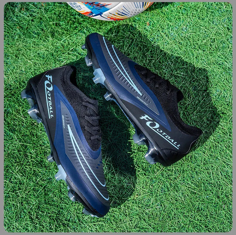 H08-1 Professionelle Herren-Fußballschuhe Training Rutschfeste Stollenschuhe TF/FG Fußballschuhe Chuteira Campo für Männer 35-45