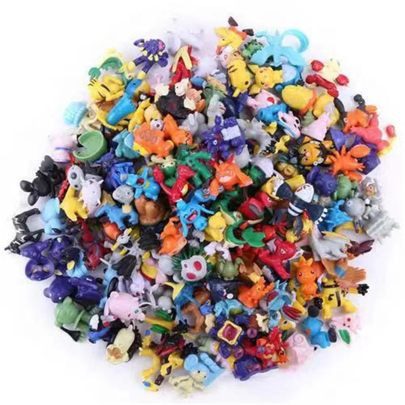 3-144 PCS Figure set Gift Box Christmas Gift Action Toys Genuine  Anime Figure Pokemon Toys For Children