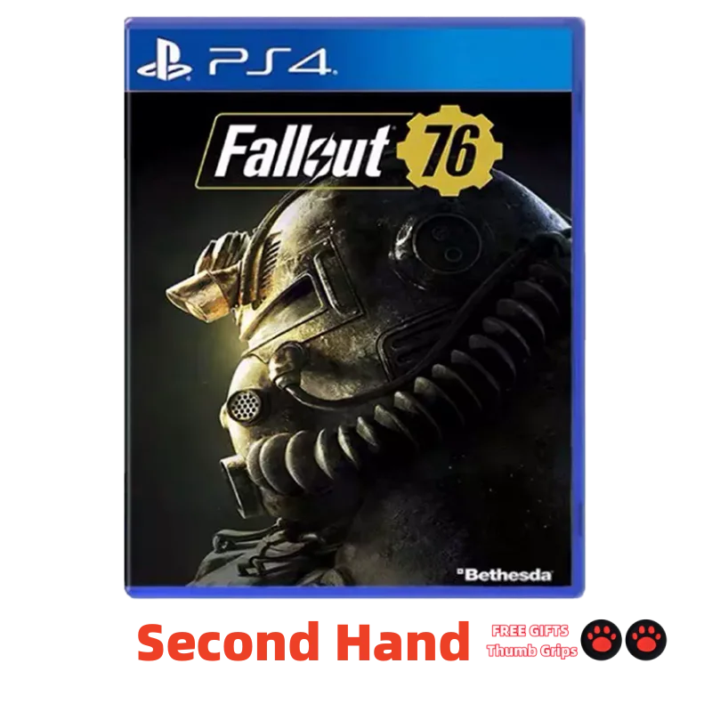 Sony Playstation 4 PS4 Game CD Second Hand Fallout 76 100% Official Original Physical Game Card Playstation 4 PS4 Fallout 76