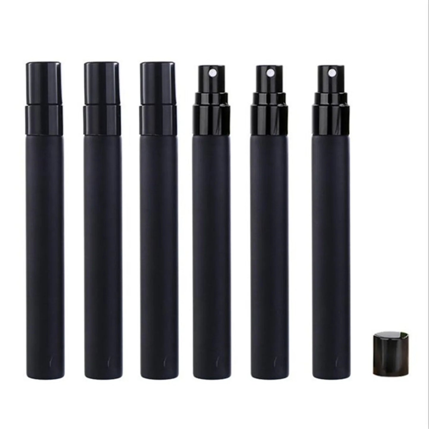 Flacon de parfum vide portable en verre de 5/10 ml pour voyage, cosmétiques, rangement, flacon de rechange.