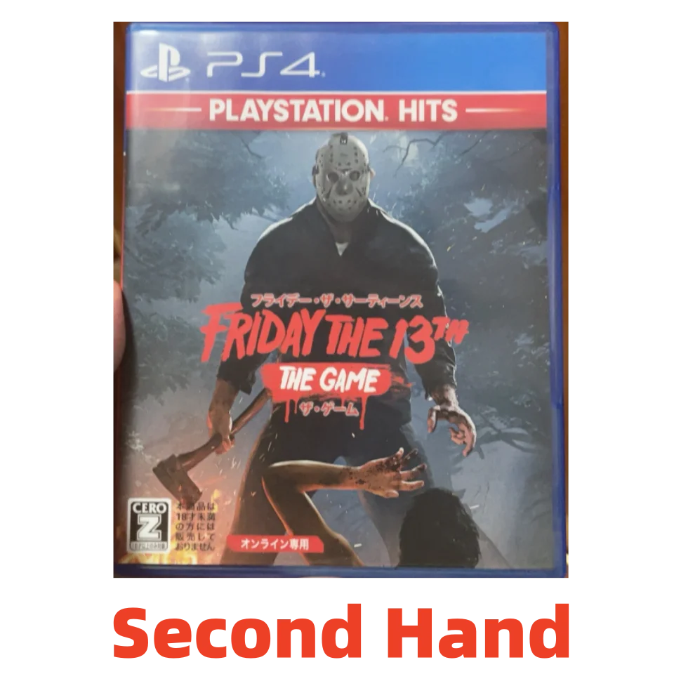 Playstation4 PS4 Gebrauchtspiel CD Friday The 13TH The Game Playstation4 Spielekarte Ps4 Spiele Friday The 13TH The Game