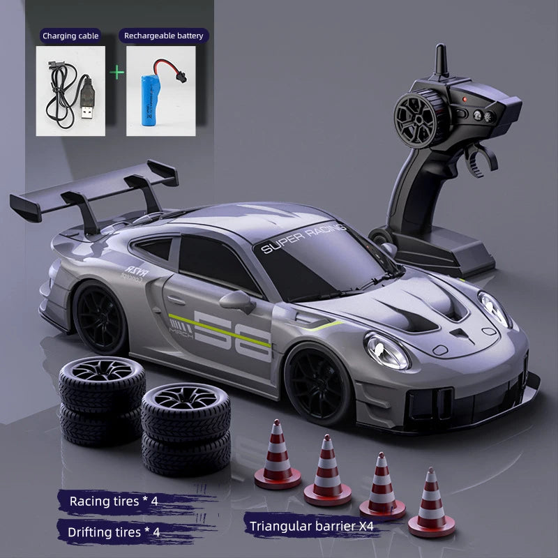 Voiture Télécommandée 4x4, 2.4G Radio Haute Vitesse, Drift Racing, Camion Rapide RTR, Jouet Cadeau pour Enfants