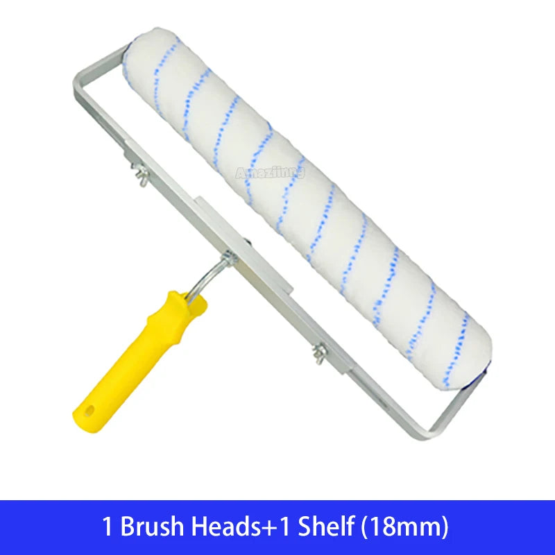Rouleau à Peinture 18 pouces Brosse Peluche Courte-Moyenne-Longue Outil de Peinture pour Décoration Murale 6MM/9MM Support de Outil de Peinture